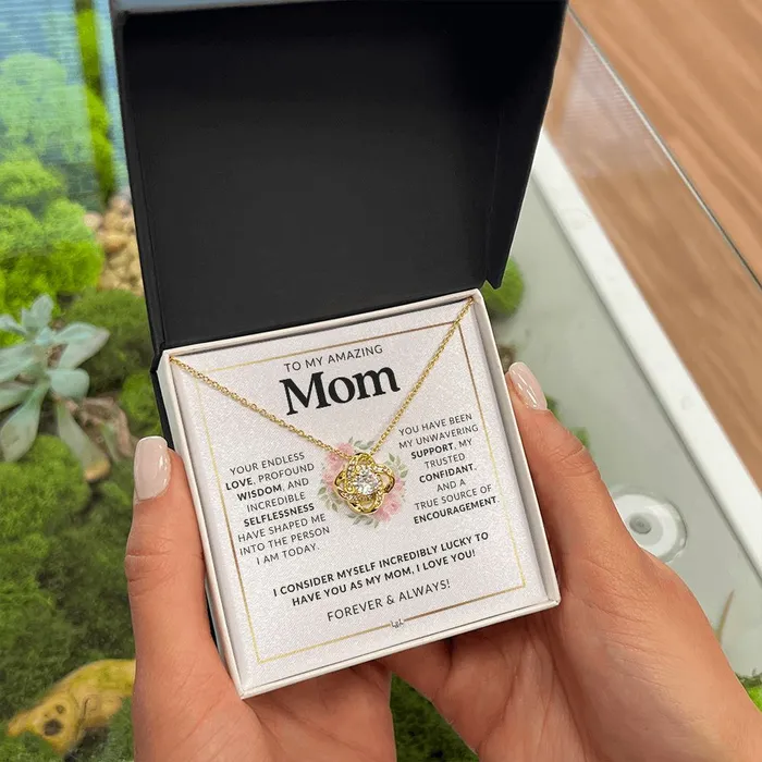 Lucky To Have You Meaningful Necklace Great For Mothers Day Christmas Her Birthday Or As An Encouragement Gift ShineOn Fulfillment Necklaces