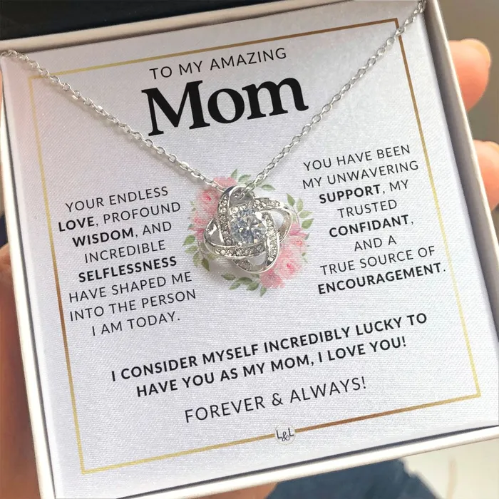 Lucky To Have You Meaningful Necklace Great For Mothers Day Christmas Her Birthday Or As An Encouragement Gift ShineOn Fulfillment Necklaces