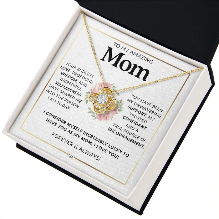 Lucky To Have You Meaningful Necklace Great For Mothers Day Christmas Her Birthday Or As An Encouragement Gift ShineOn Fulfillment Necklaces