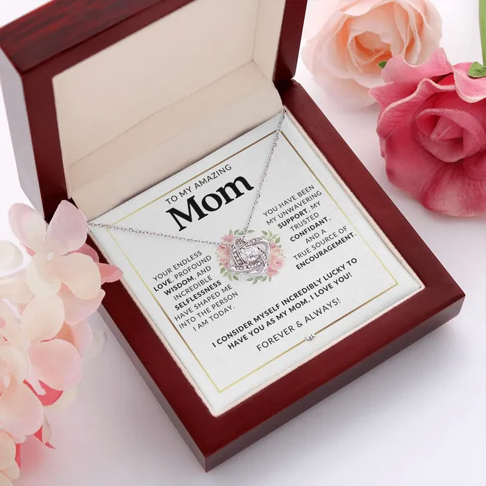 Lucky To Have You Meaningful Necklace Great For Mothers Day Christmas Her Birthday Or As An Encouragement Gift ShineOn Fulfillment Necklaces