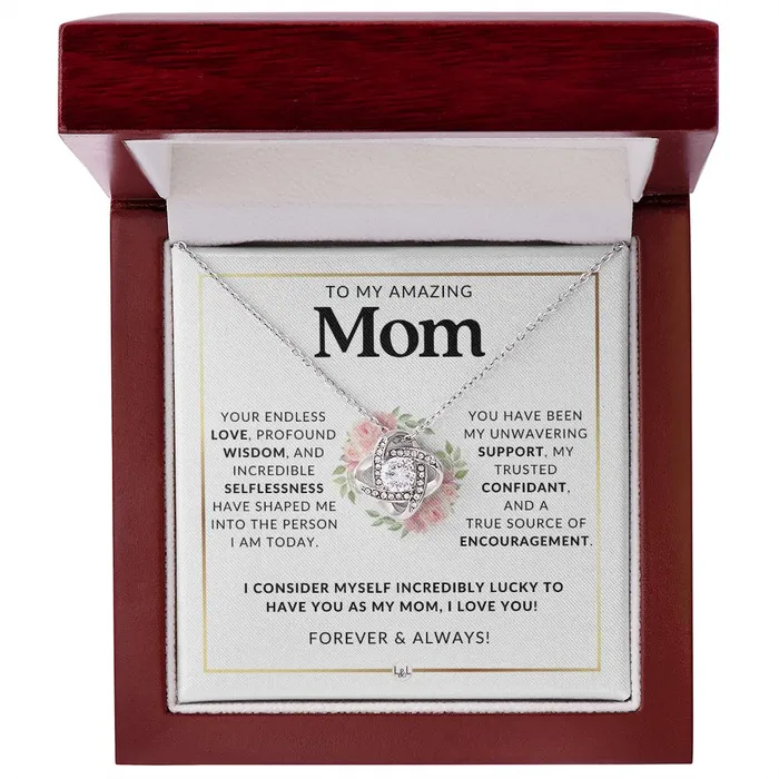 Lucky To Have You Meaningful Necklace Great For Mothers Day Christmas Her Birthday Or As An Encouragement Gift ShineOn Fulfillment Necklaces