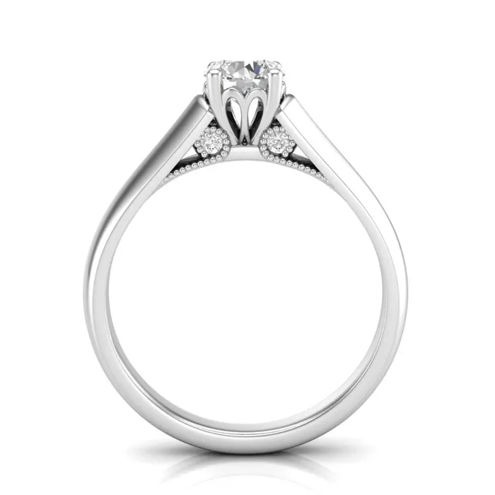 Luminar Diamond Engagement Ring Luminar LS8541 054 ctw Rings