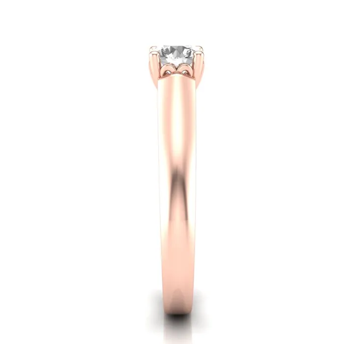 Luminar Diamond Engagement Ring Luminar LS8541 054 ctw Rings