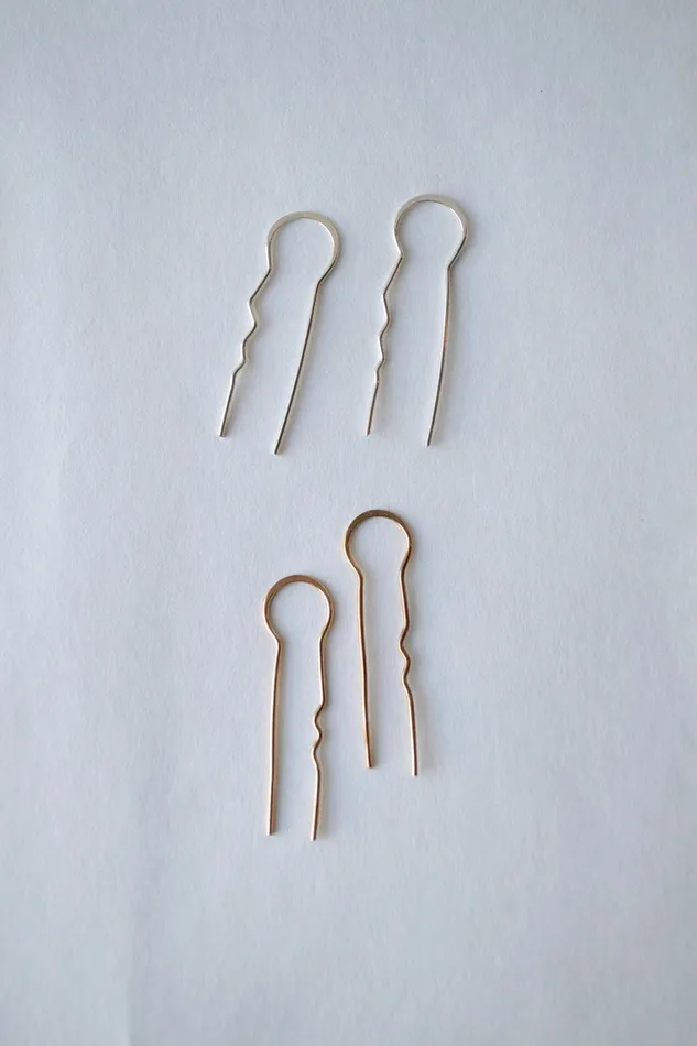 Melissa Joy Manning M Hairpin Earrings Earrings