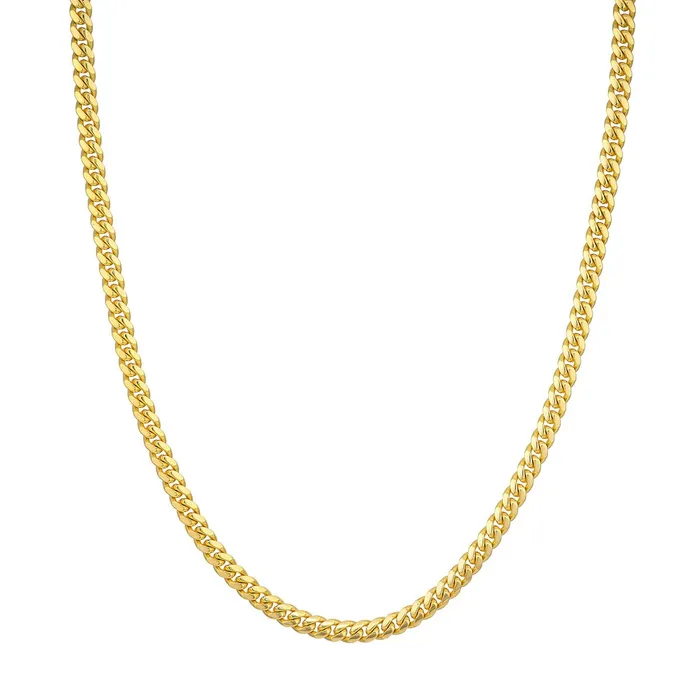 Metal Marketplace 10K Yellow Gold 5mm 22 Miami Cuban Chain PreStyled Sets Metal Marketplace 10K Yellow Gold 5mm 22 Miami Cuban Chain PreStyled Sets