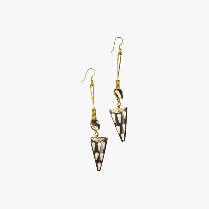 Mwassus Jewelry Earrings African Tribal Earrings