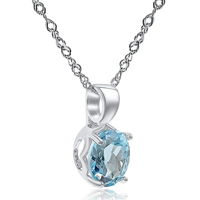Natural Topaz Heart Necklace Uniquelan Jewelry Necklaces Natural Topaz Heart Necklace Uniquelan Jewelry Necklaces
