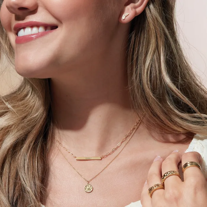 Necklaces 302 Fine Jewelry Sun Disc Starburst Pendant or Adjustable Necklace Solid 14K Yellow White Rose Gold or Sterling Silver