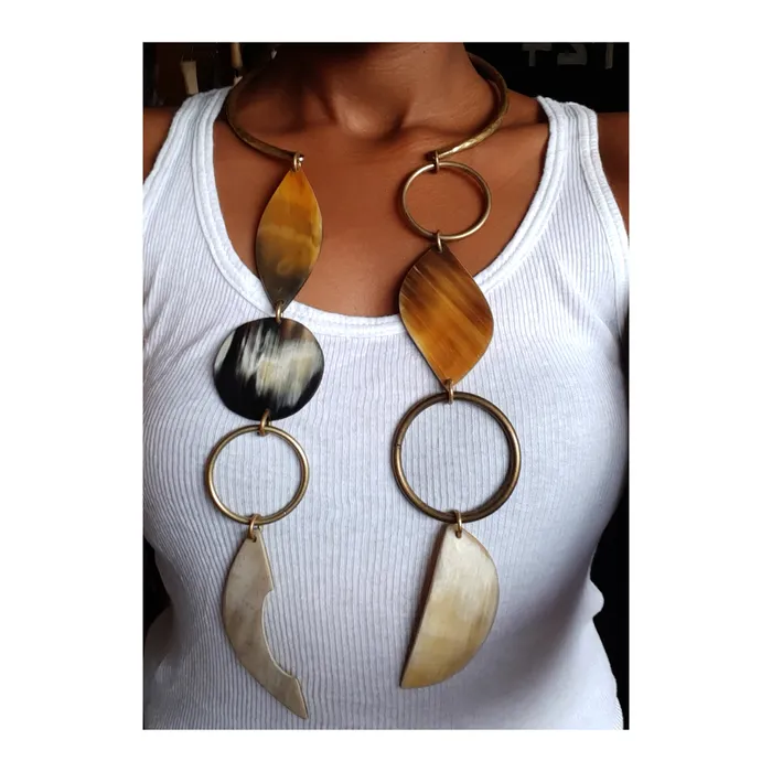 Necklaces African Handcrafted Necklace Mwassus Jewelry