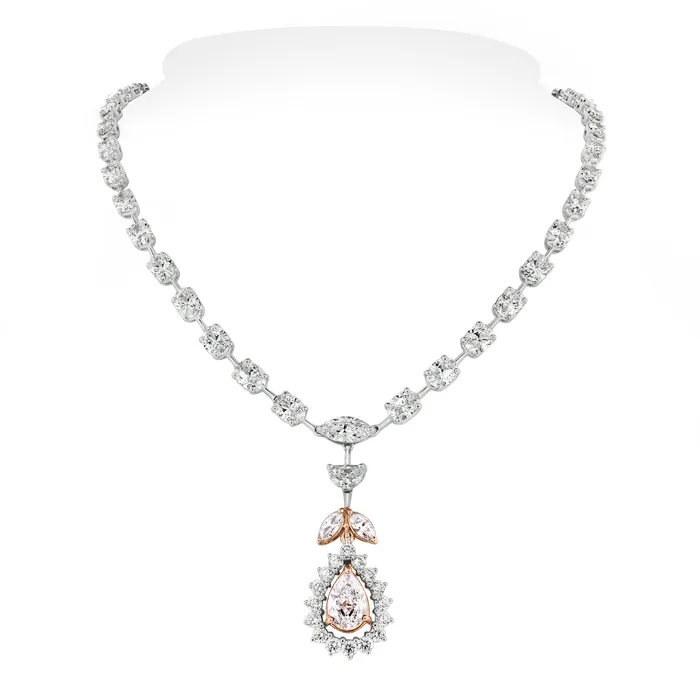 Necklaces Beauvince Beauvince Maira Diamond Necklace 1926 ct Diamonds in Gold