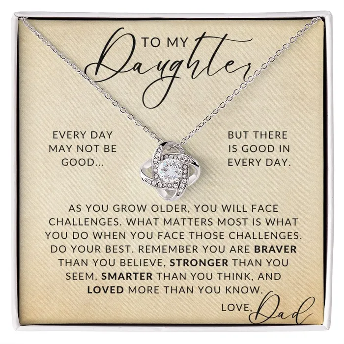 Necklaces Good In Everyday To My Daughter From Dad Father to Daughter Gift Christmas Gifts Birthday Present Graduation Necklace Valentines Day ShineOn Fulfillment Necklaces Good In Everyday To My Daughter From Dad Father to Daughter Gift Christmas Gifts Birthday Present Graduation Necklace Valentines Day ShineOn Fulfillment