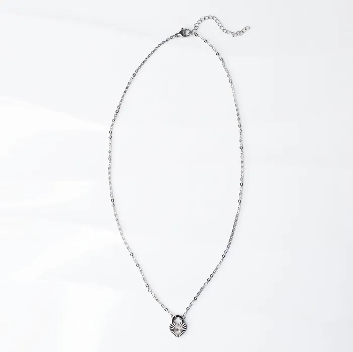 Necklaces Grayling Mimi Sunburst Heart Charm Necklace