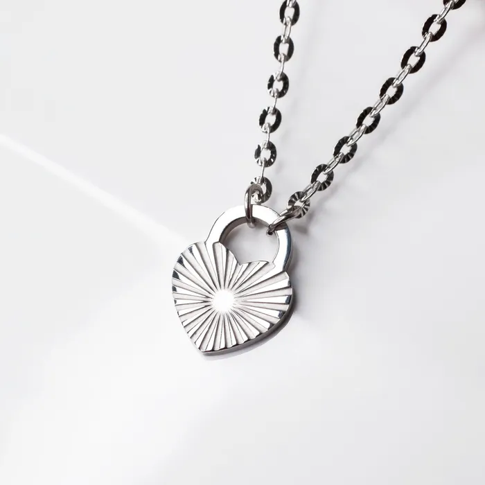 Necklaces Grayling Mimi Sunburst Heart Charm Necklace