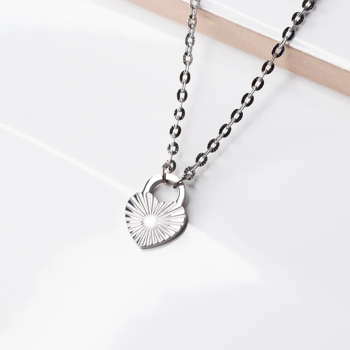 Necklaces Grayling Mimi Sunburst Heart Charm Necklace