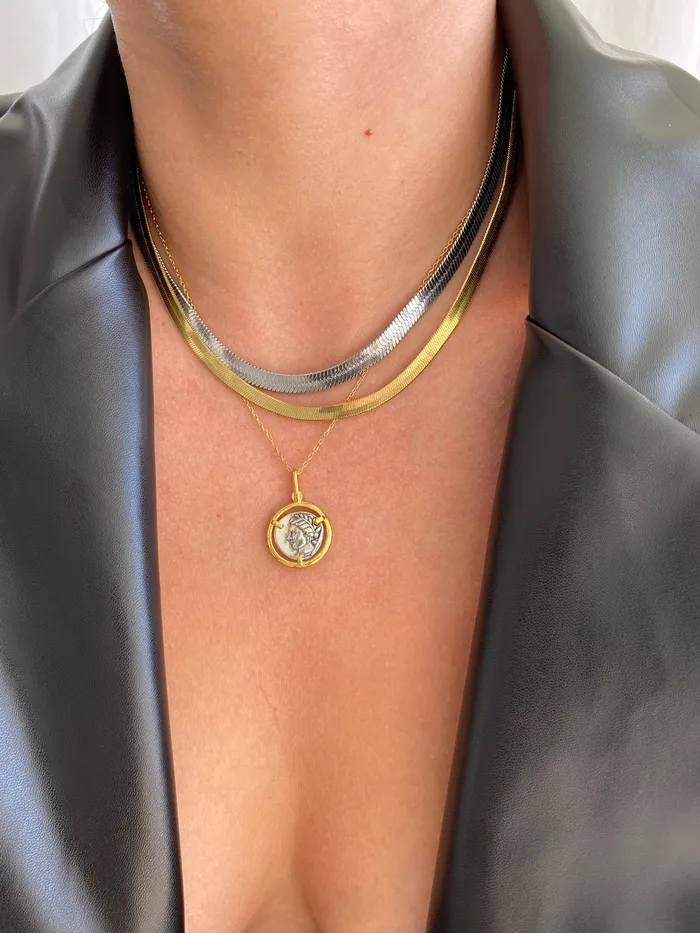 Necklaces pau jewelry Herringbone necklace