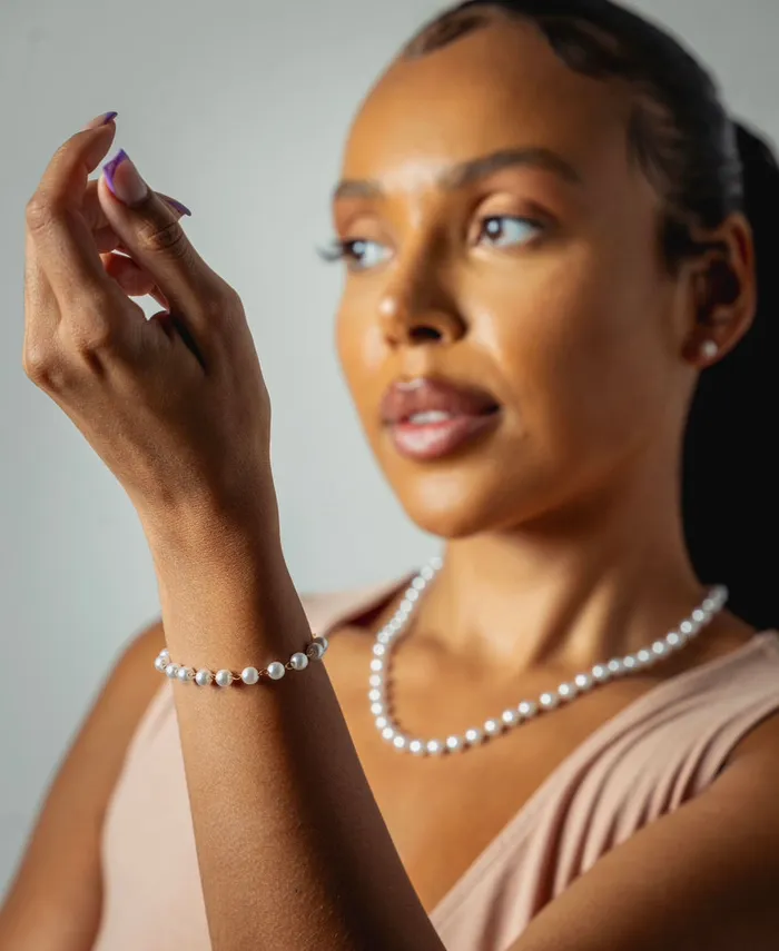 Necklaces Seola Jewelry Freshwater Pearl Necklace