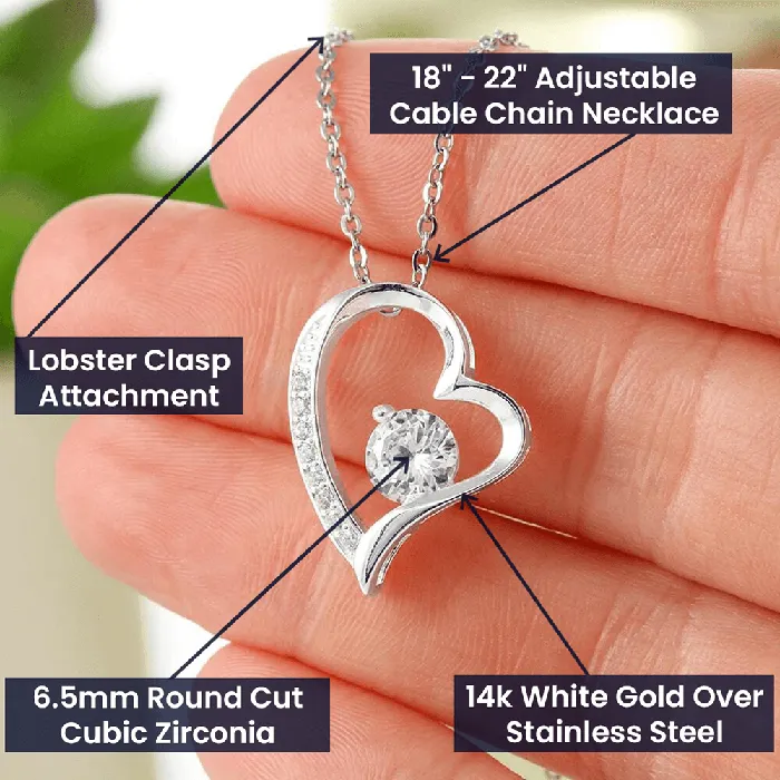 Necklaces ShineOn Fulfillment Gift Idea For Wife Who Has Everything Open Heart Pendant Necklace Sentimental and Romantic Christmas Valentines Day Birthday or Anniversary Present