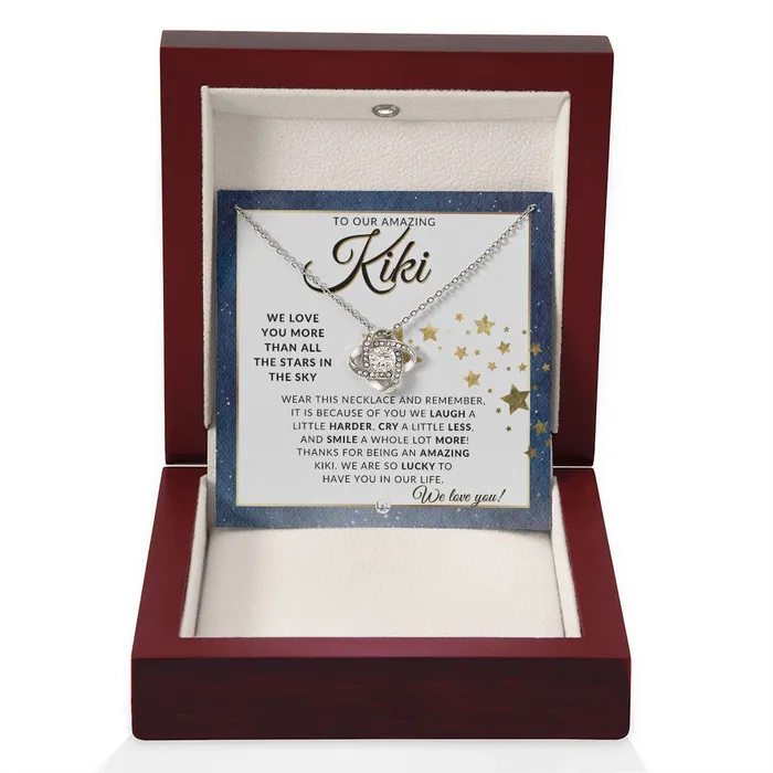 Necklaces ShineOn Fulfillment Our Kiki Gift Meaningful Necklace Great For Mothers Day Christmas Her Birthday Or As An Encouragement Gift