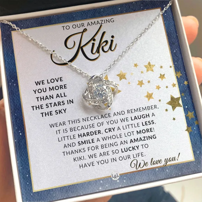 Necklaces ShineOn Fulfillment Our Kiki Gift Meaningful Necklace Great For Mothers Day Christmas Her Birthday Or As An Encouragement Gift
