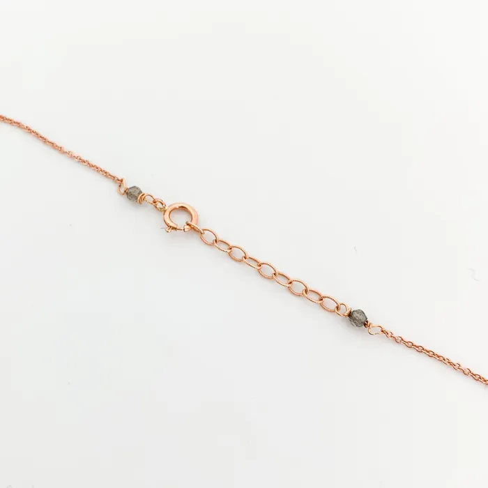 Necklaces Vivien Frank Designs Solitaire Diamond Necklace