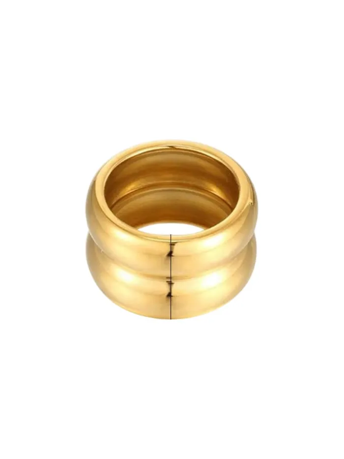 pau jewelry Chunky double ring Rings