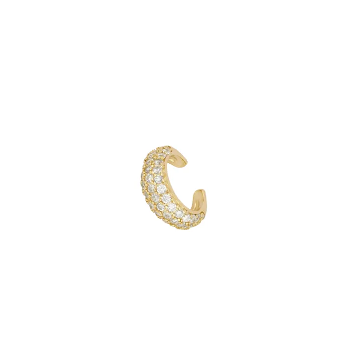 pau jewelry Earrings Diamond pave ear cuff