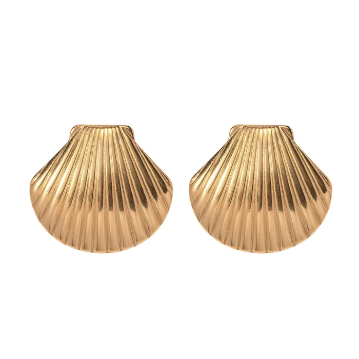 pau jewelry Earrings Sea shell stud earrings