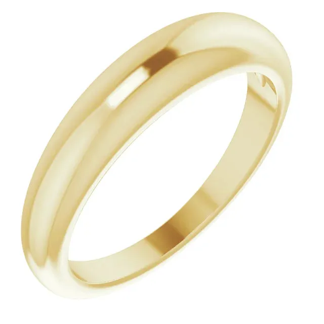 Petite Dome Wear Everyday Ring Solid 14K Yellow White Rose Gold or Silver 4 MM or 6 MM 302 Fine Jewelry Rings Petite Dome Wear Everyday Ring Solid 14K Yellow White Rose Gold or Silver 4 MM or 6 MM 302 Fine Jewelry Rings