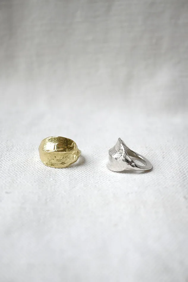 Ring No 01 Gold Eline Fach Rings