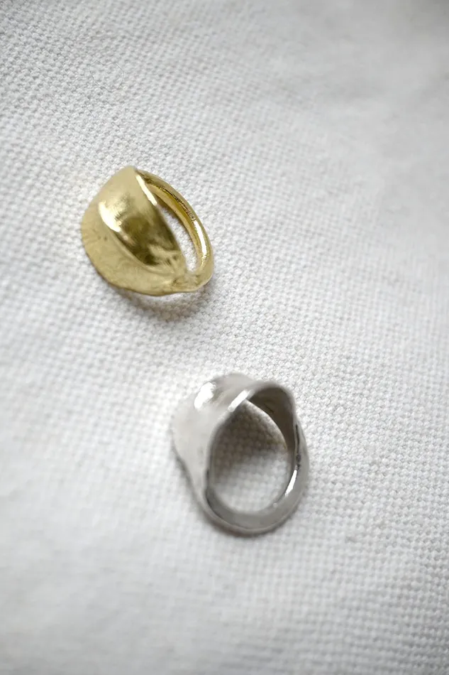 Ring No 01 Gold Eline Fach Rings