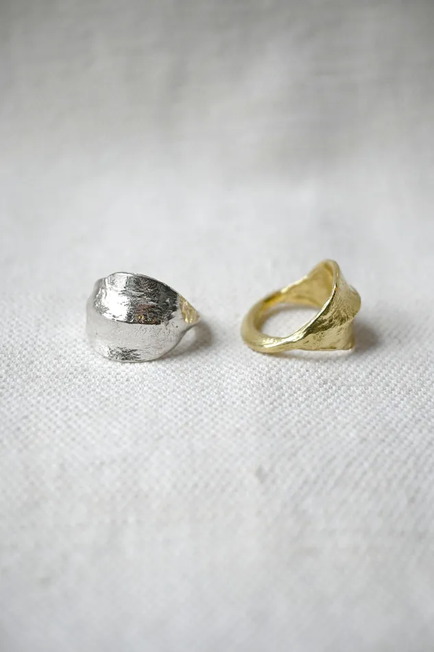Ring No 01 Gold Eline Fach Rings