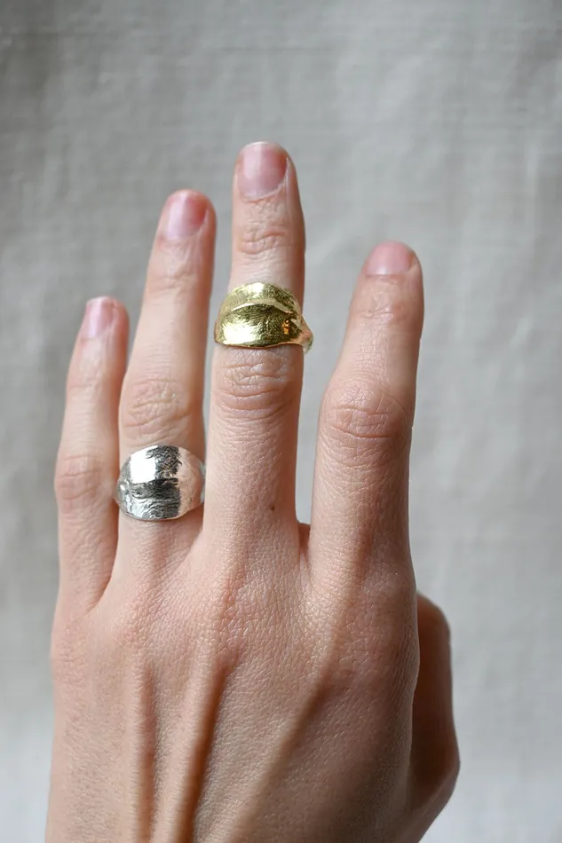 Ring No 01 Gold Eline Fach Rings