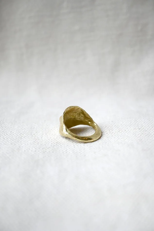 Ring No 01 Gold Eline Fach Rings