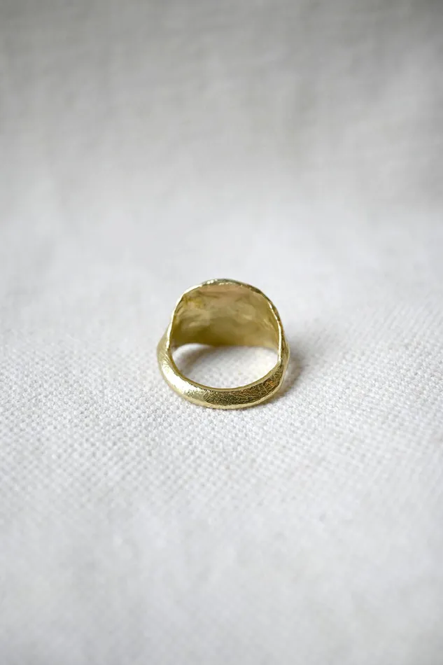 Ring No 01 Gold Eline Fach Rings