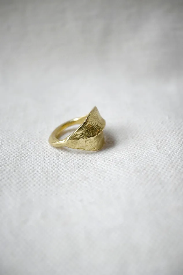 Ring No 01 Gold Eline Fach Rings