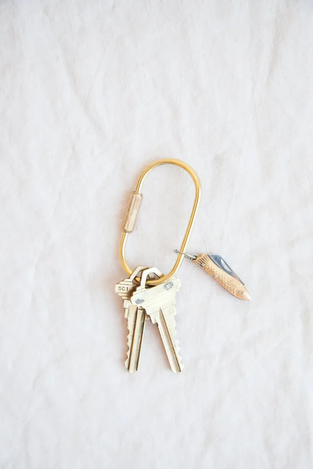 Rings Brass Key Ring Brass