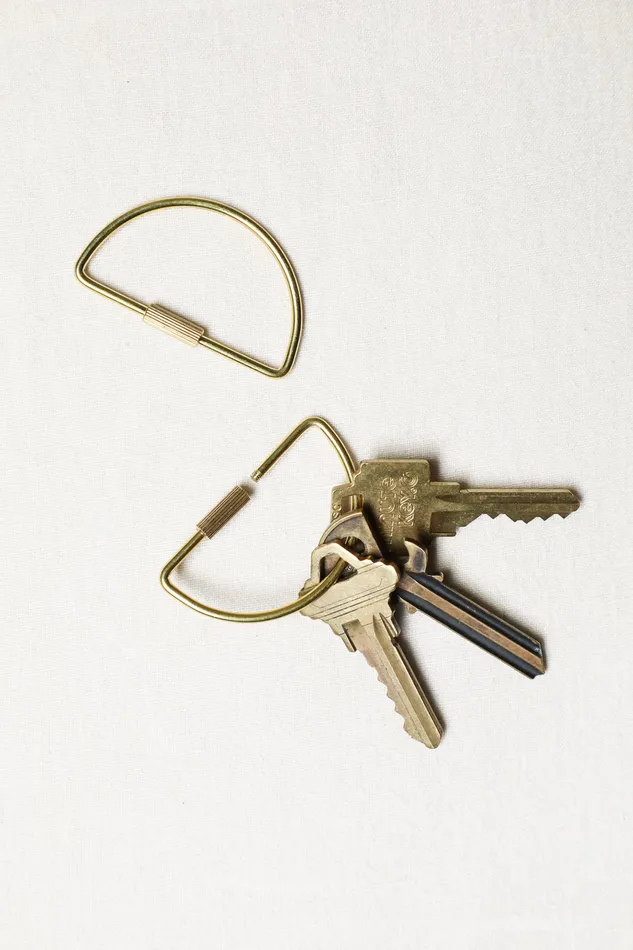 Rings Brass Key Ring Brass