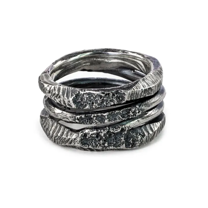 Rings Buck Palmer Rustic Halo Ring