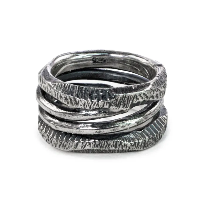 Rings Buck Palmer Rustic Halo Ring