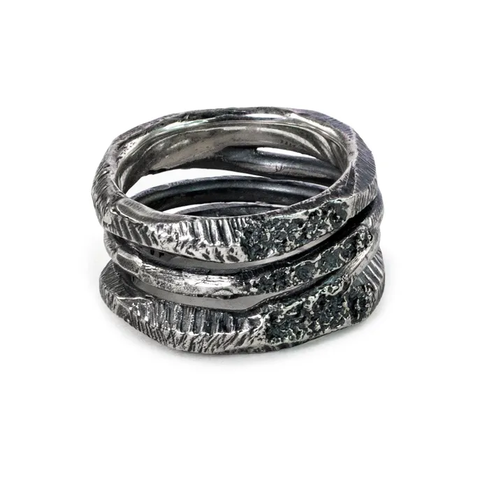 Rings Buck Palmer Rustic Halo Ring