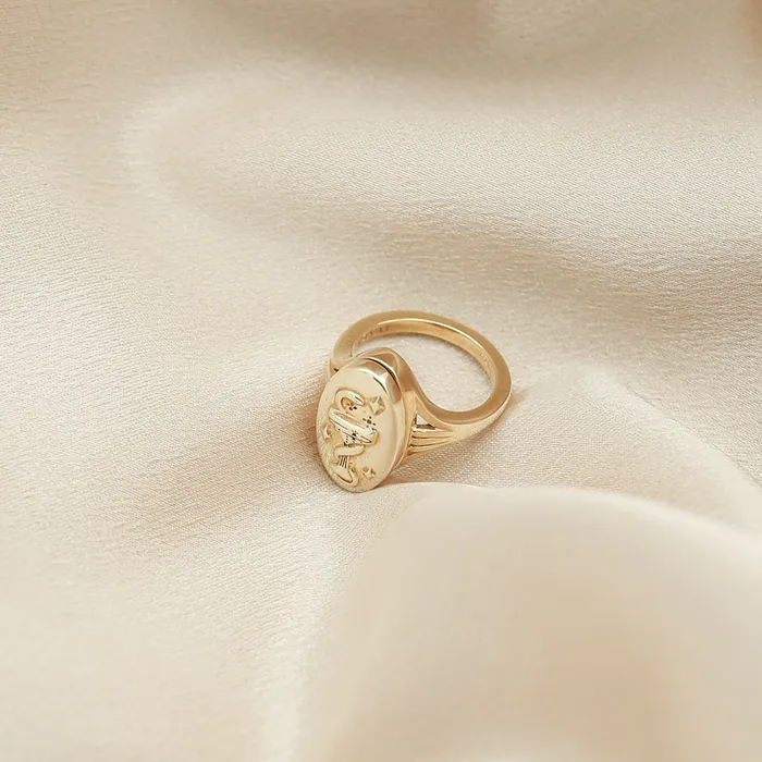 Rings Cival Casting Isla Snake Locket Ring