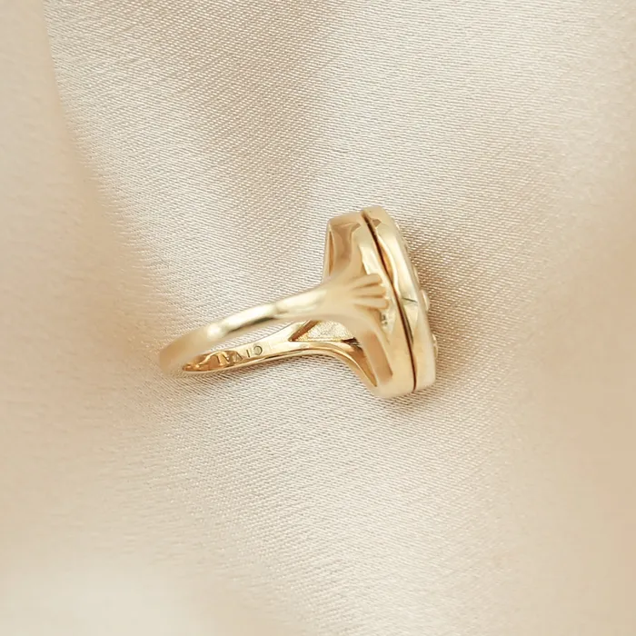 Rings Cival Casting Isla Snake Locket Ring