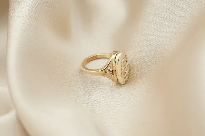 Rings Cival Casting Isla Snake Locket Ring