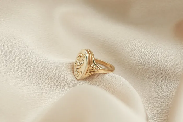 Rings Cival Casting Isla Snake Locket Ring