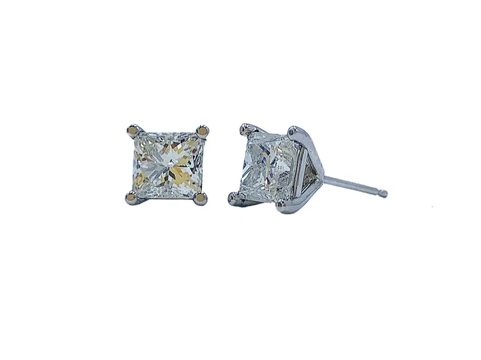 Rings Crown Jewels Coin Website special 315cttw 14kt white gold princess cut diamond studs