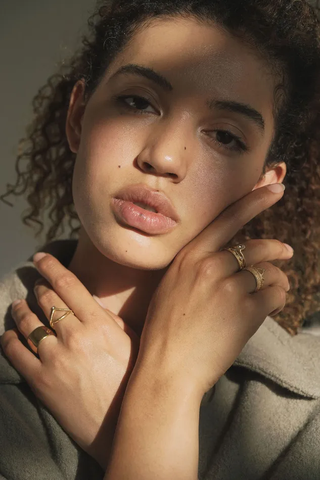 Rings Molly Debiak Crown Ring No 01 Gold Vermeil