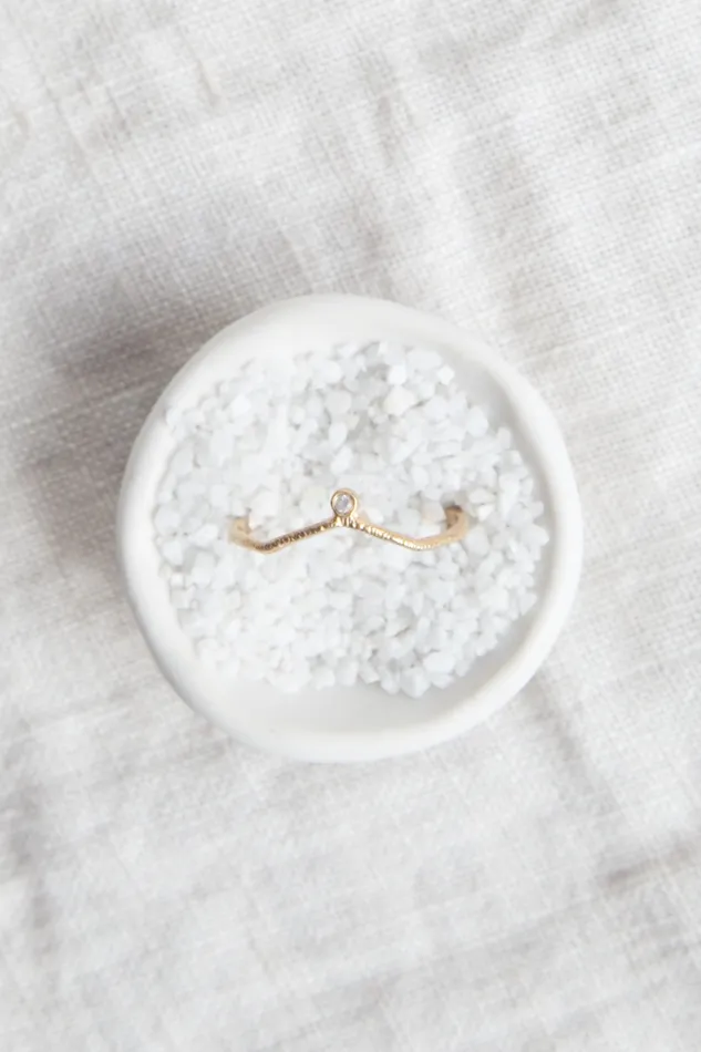 Rings Molly Debiak Crown Ring No 01 Gold Vermeil