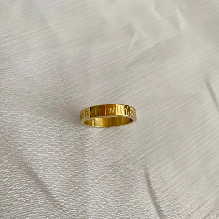 Rings P4Purpose COHEIR WITH CHRIST ID Band