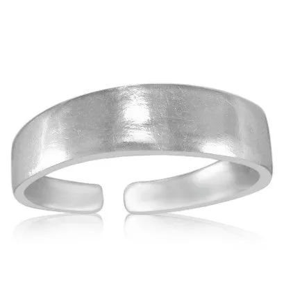 Rings Teeda TR2640 Plain Flat Cigar Lg Toe Ring