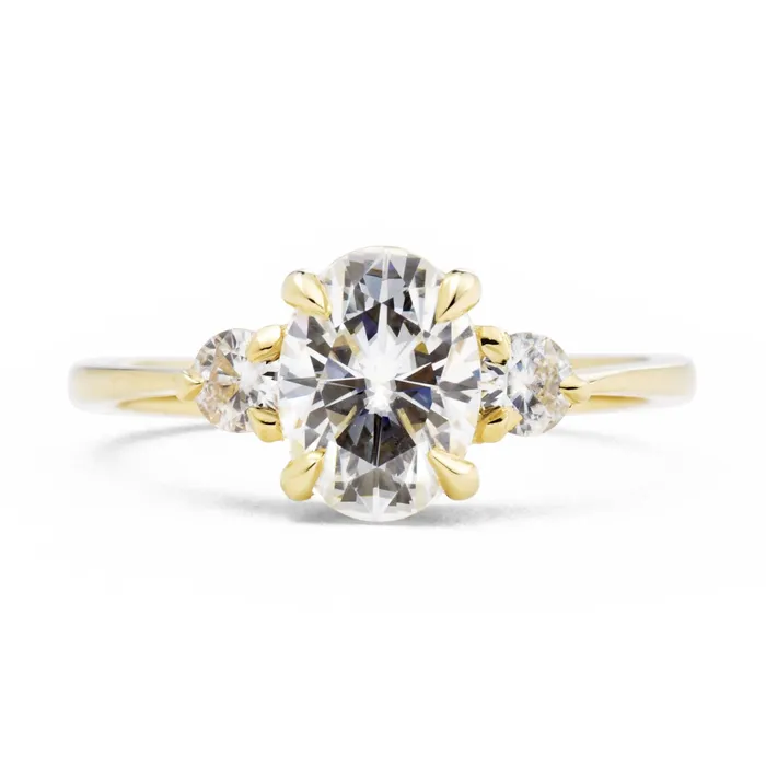 Rings Valerie Madison Fine Jewelry Ready To Ship Zara Oval Three Stone Moissanite Engagement Ring Size 65 Rings Valerie Madison Fine Jewelry Ready To Ship Zara Oval Three Stone Moissanite Engagement Ring Size 65